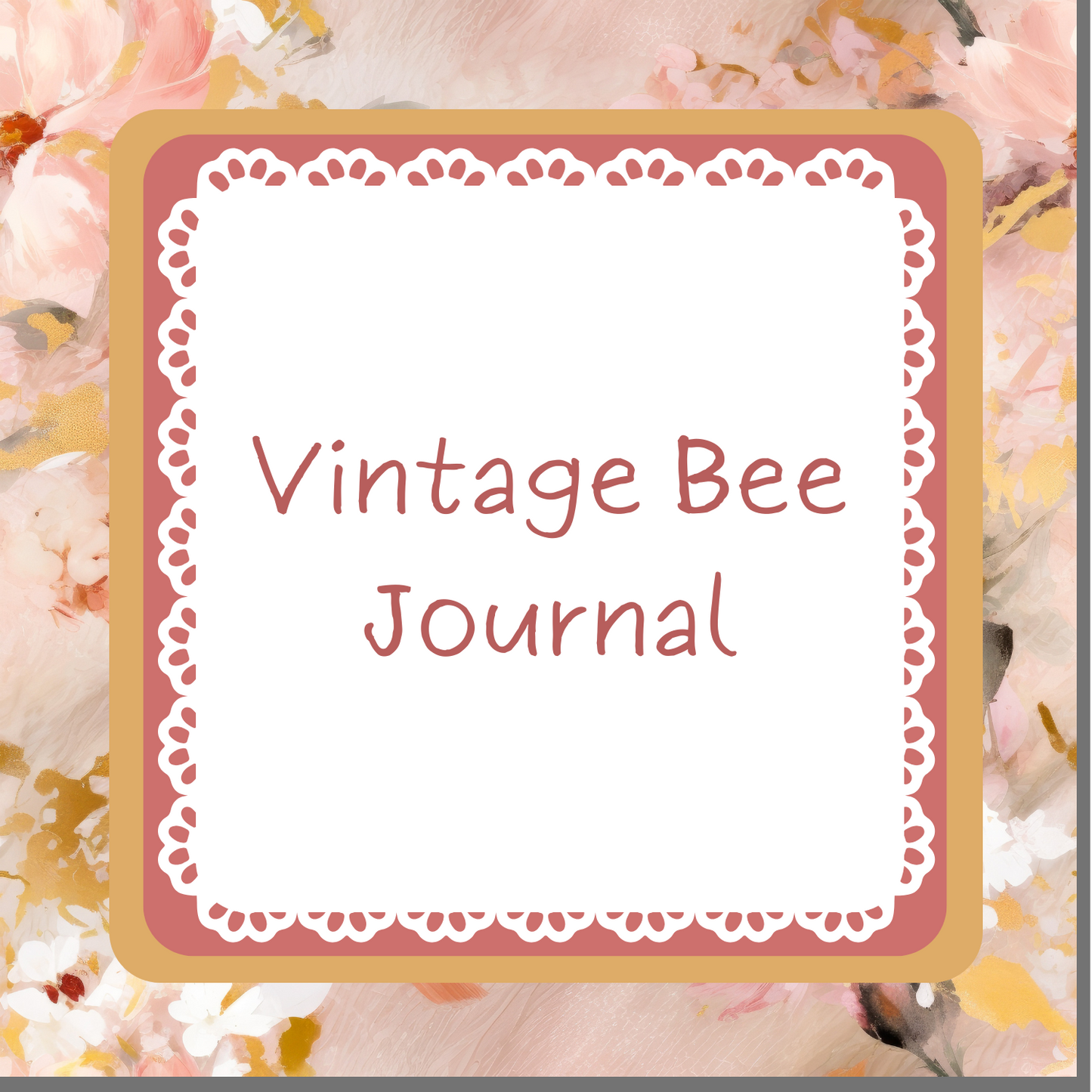 Vintage Bee Journal Only