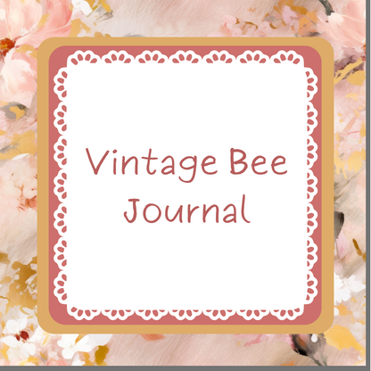 Vintage Bee Journal Only