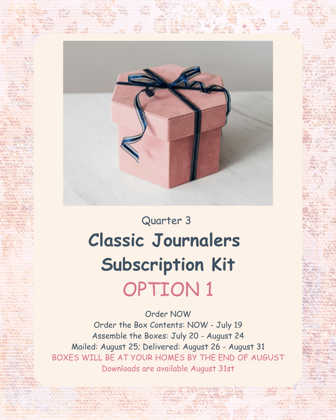 Classic Journalers Subscription Bundle