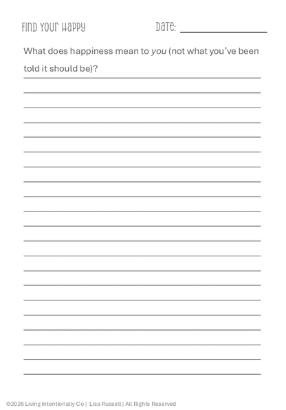 Printable Initial Planning Guide