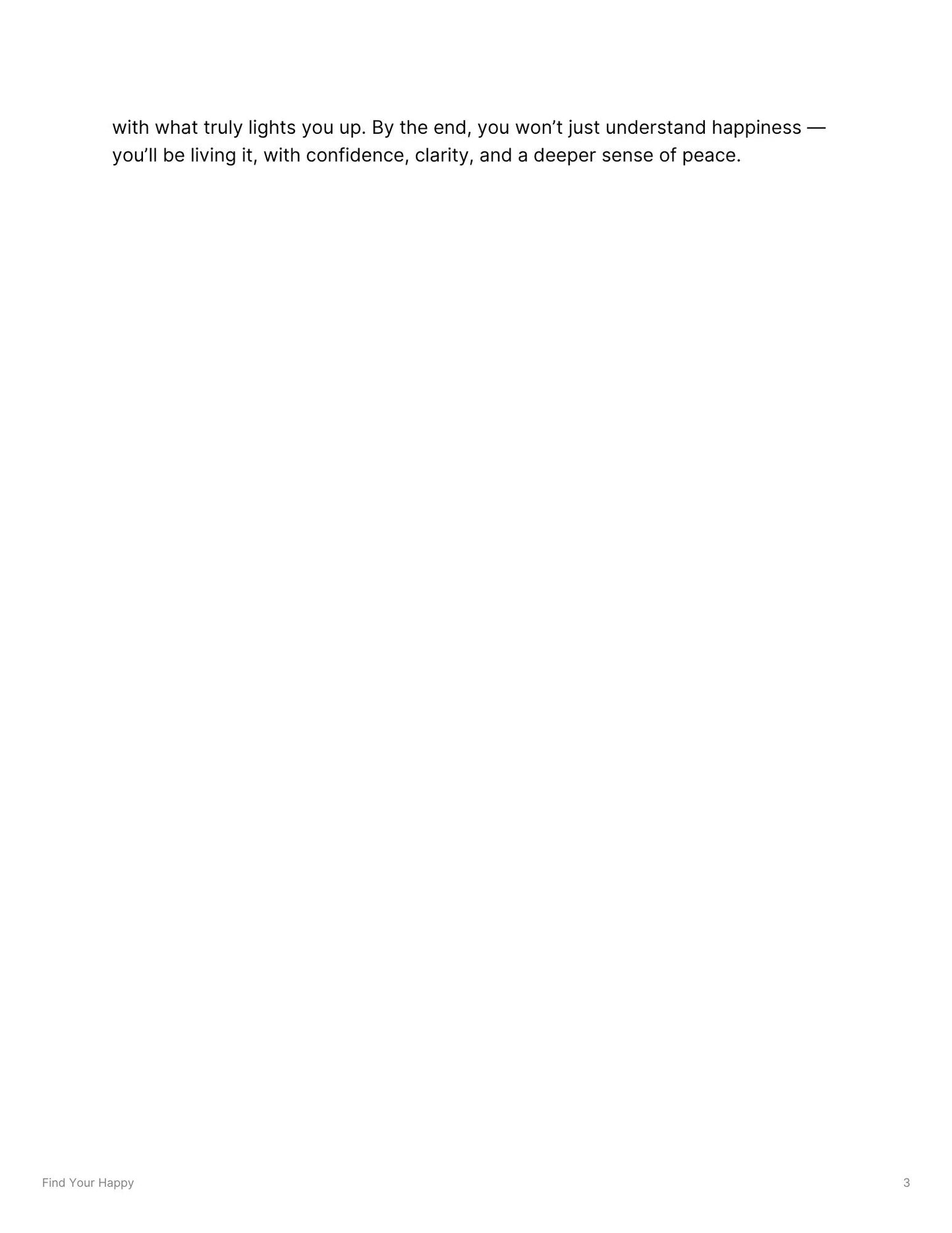 Course - Mindful Collective - "FIND YOUR HAPPY"