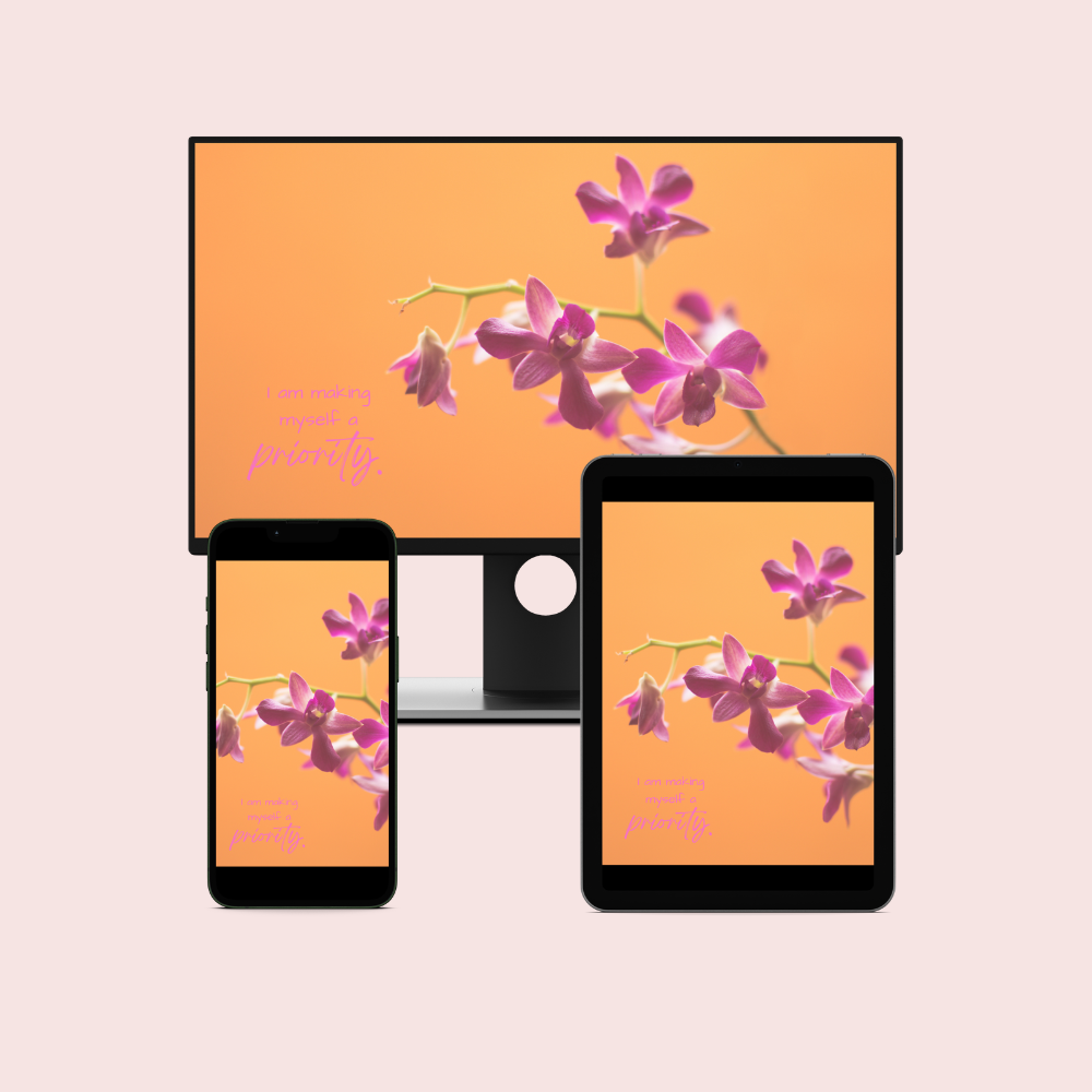 Affirmation Wallpaper: I am making...